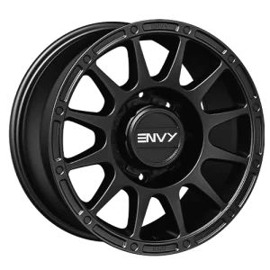 Envy Wheels – FFT8MB – Black – 18″x9″ 18mm – All weather Wheels – FFT8MB-U188165121518